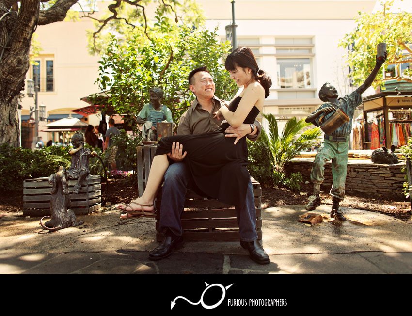 the grove engagement photography