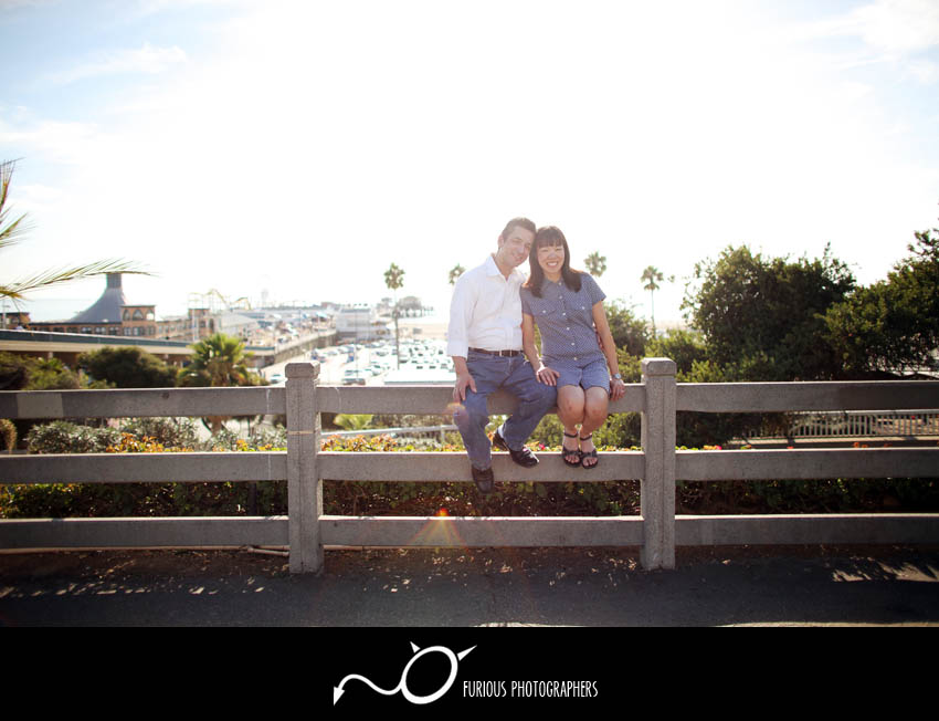 Santa Monica Engagement Photos