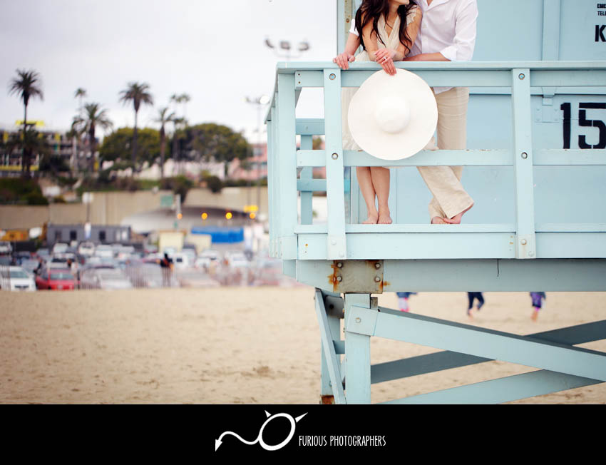 los angeles engagement pictures